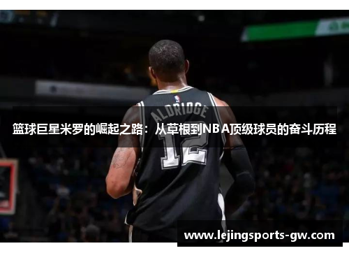 篮球巨星米罗的崛起之路：从草根到NBA顶级球员的奋斗历程